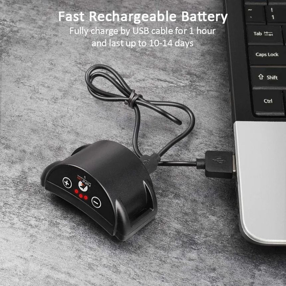 Paipaitek Dog Anti Barking Collar Waterproof Adjustable Dog Training Device 4