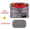 Electric Heating Waist Massager Belt Vibration Hot Compress Support With 3Level Adjustment 10