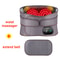 Electric Heating Waist Massager Belt Vibration Hot Compress Support With 3Level Adjustment 10