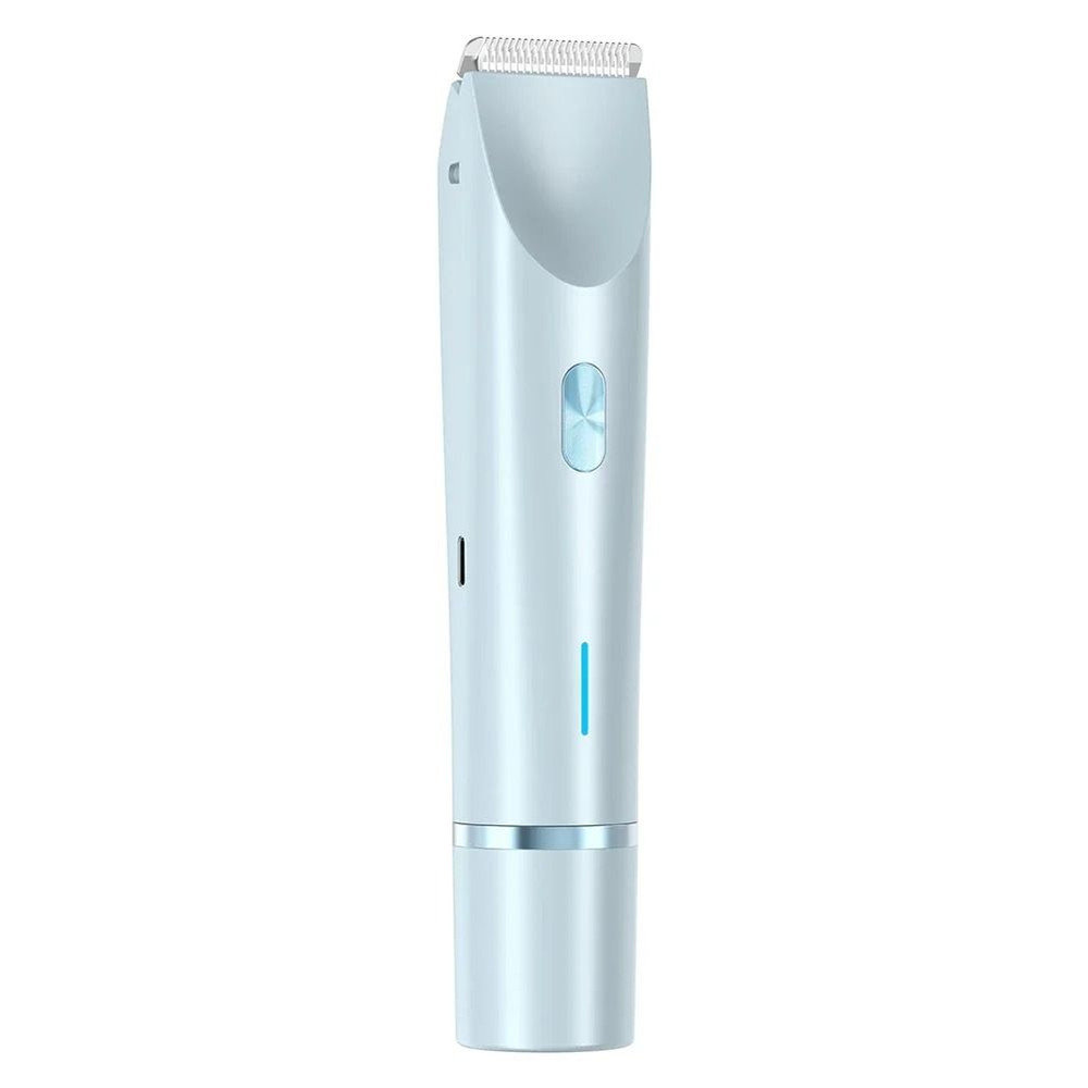 Women Electric Razor 2 In 1 Dual Head Bikini Trimmer Wet Dry Use 7