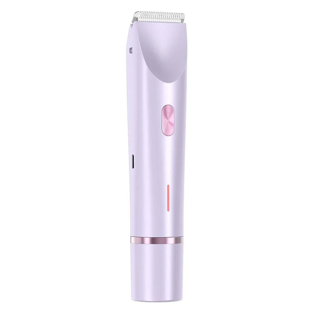 Women Electric Razor 2 In 1 Dual Head Bikini Trimmer Wet Dry Use 8