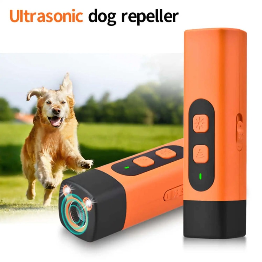 Ultrasonic Anti Bark Deterrent Device Long Range Alternative To Bark Collar 0