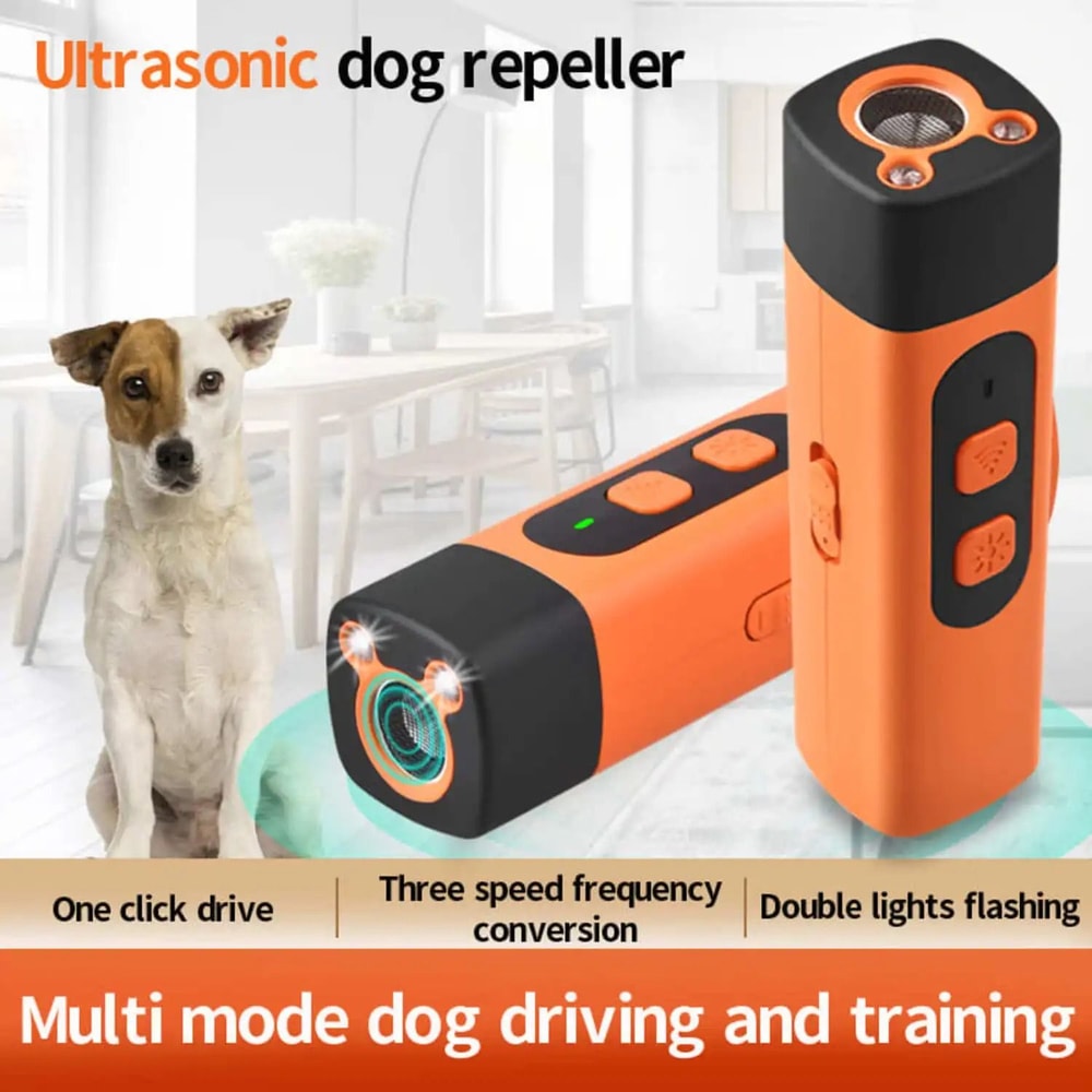 Ultrasonic Anti Bark Deterrent Device Long Range Alternative To Bark Collar 2
