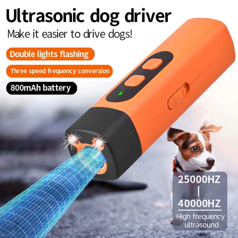 Ultrasonic Anti Bark Deterrent Device Long Range Alternative To Bark Collar 3