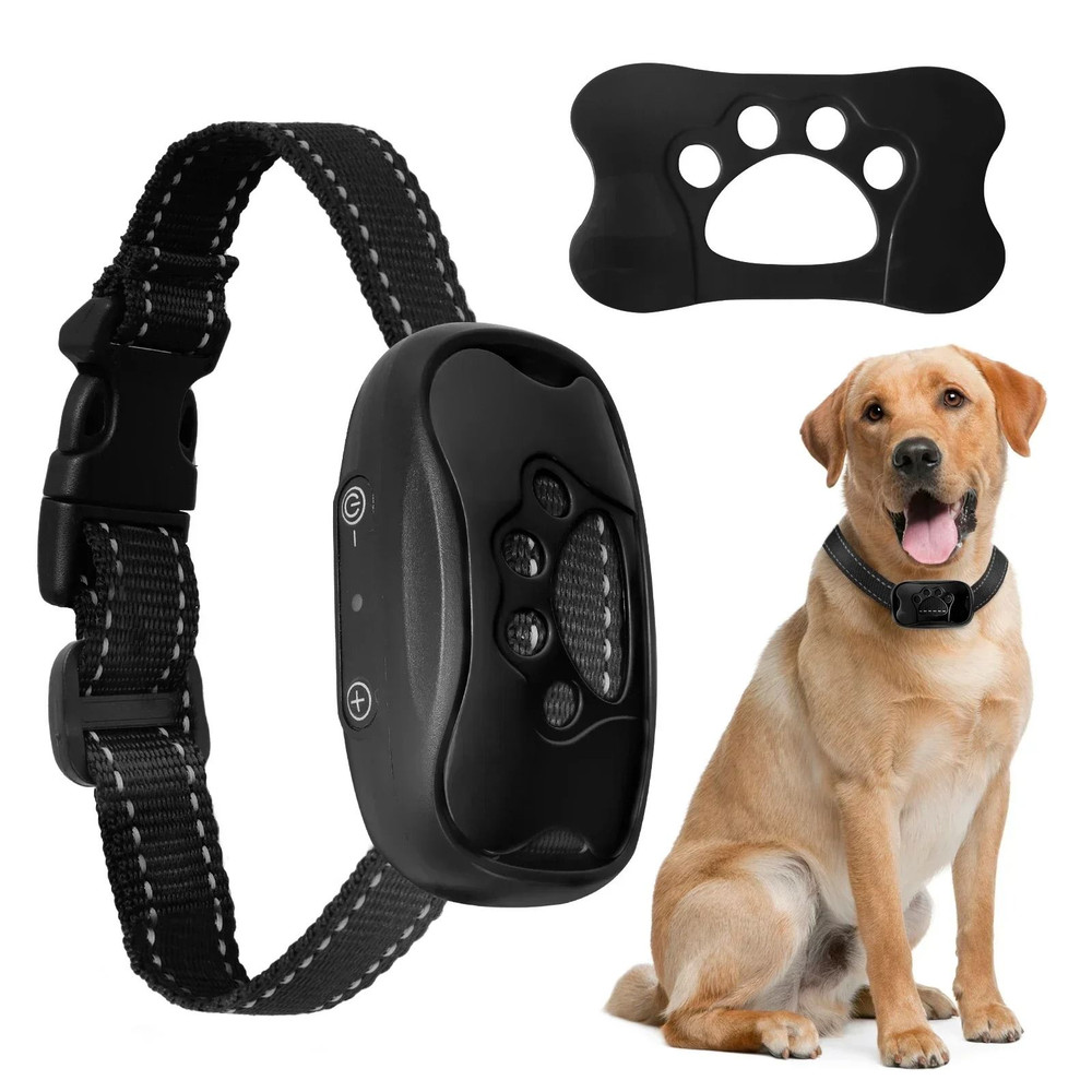 Pet Dog Anti Barking Device USB Rechargeable Ultrasonic Training Collar 6