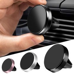 magnetic car phone holder air vent mount mobile stand for iphone xiaomi samsung
