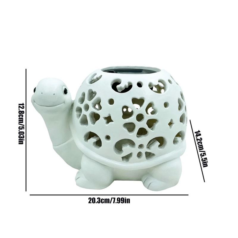 Solar Outdoor Garden Statue With Light For Mom Spring Decoration 4