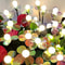 Solar Firefly Flower LED Light Outdoor Waterproof 2 Modes Decoration Lamp 1