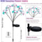 Solar Firefly Flower LED Light Outdoor Waterproof 2 Modes Decoration Lamp 2