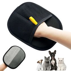 pet grooming glove hair remover for dogs and cats
