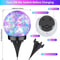 Solar Cracked Ice Ball Light 4 Inch Weatherproof Garden Globe Light With Stake 5