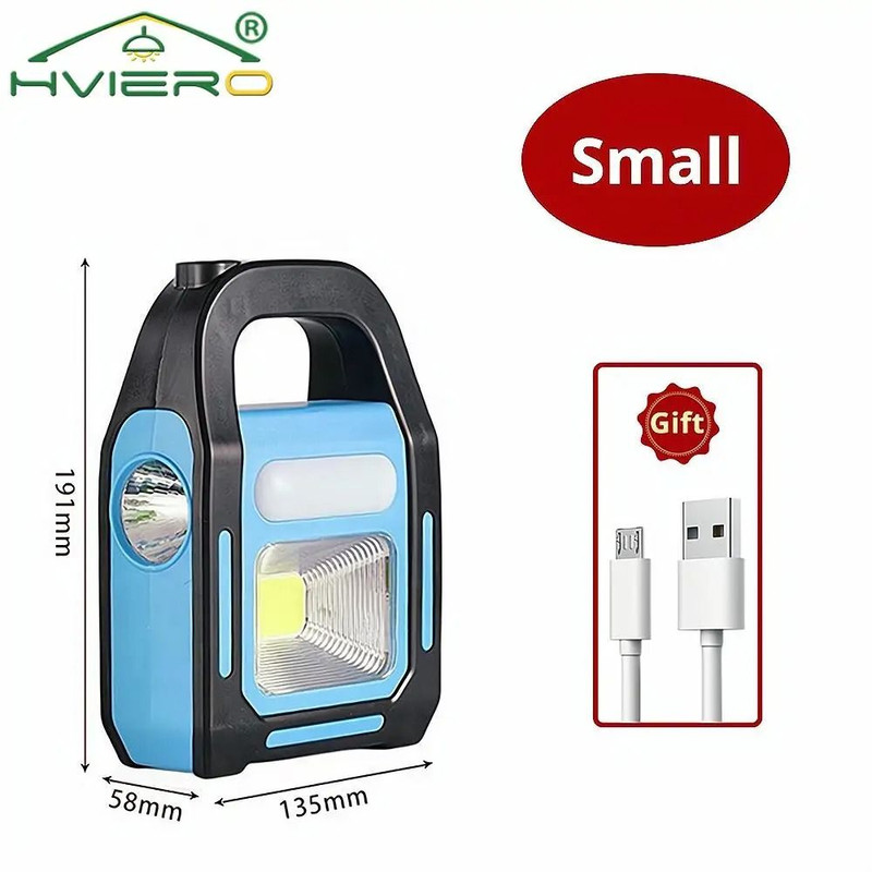 Three In One Solar USB Rechargeable COB Camping Lantern 6