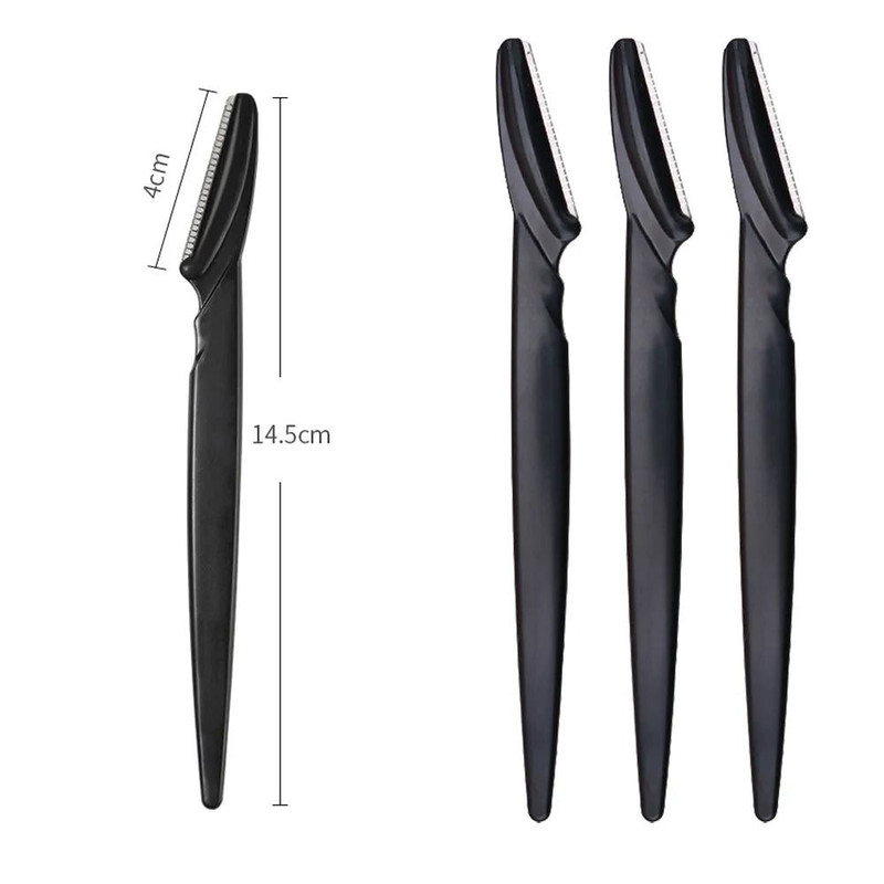 Eyebrow Trimmer Knives Portable Face Razor Hair Remover 4