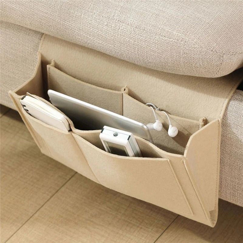 Baby Bed Hanging Organizer Felt Storage Pockets 1