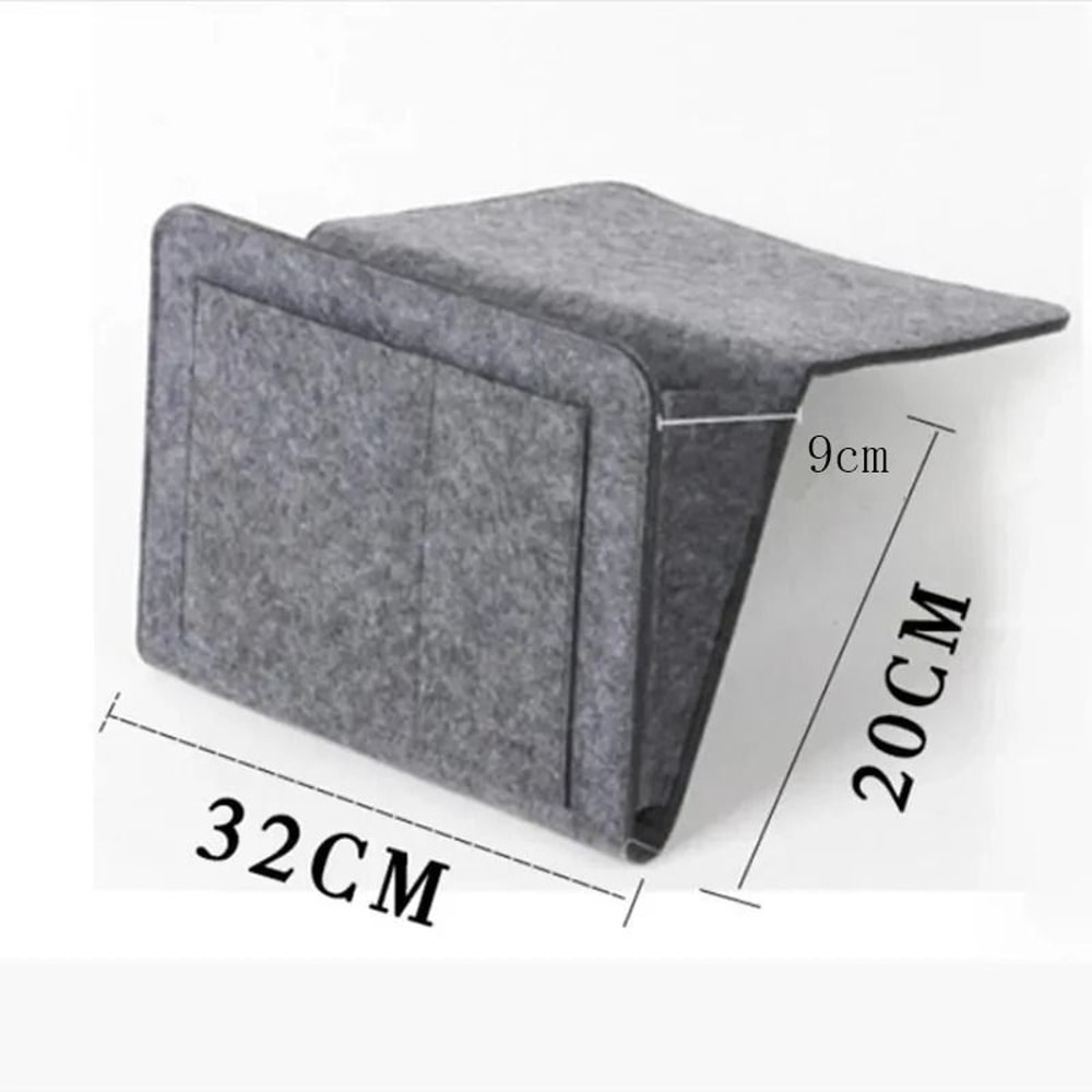 Baby Bed Hanging Organizer Felt Storage Pockets 2