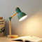 Creative Nordic Table Lamp Wooden Art LED Turn Head Simple Bedside Desk Light 1
