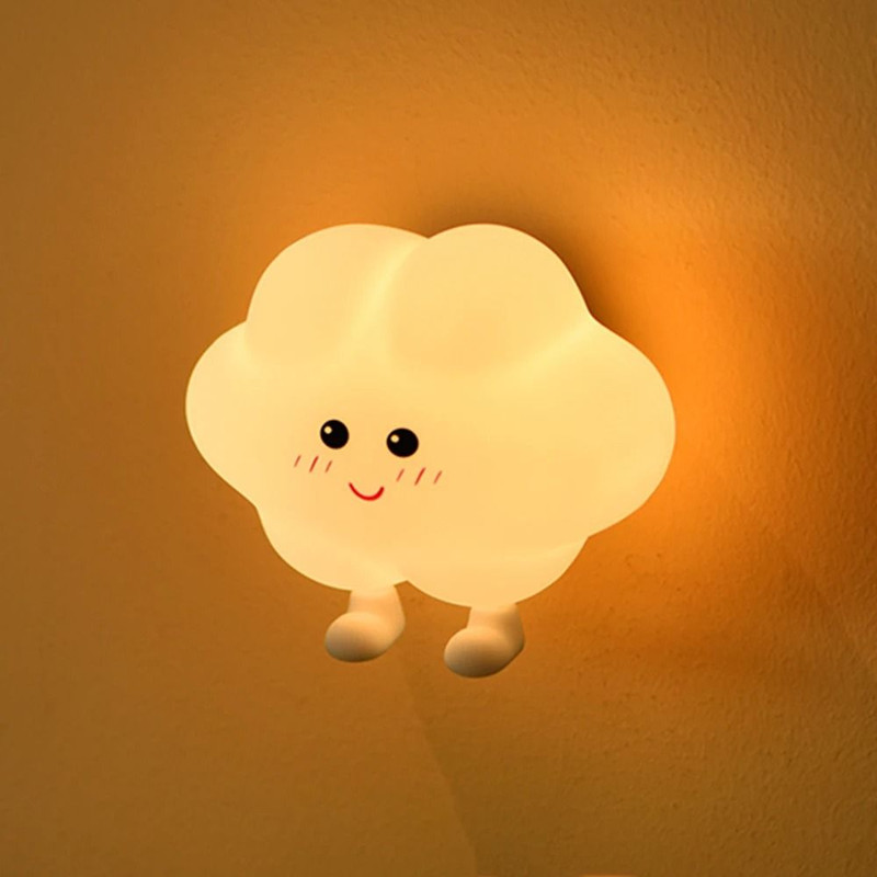 LED Star Cloud Silicone Night Light For Baby Bedroom Decor 6