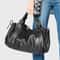 Womens Vintage Handbag Solid Color Tote Shoulder Bag Luxury Everyday Style 0