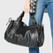 Womens Vintage Handbag Solid Color Tote Shoulder Bag Luxury Everyday Style 0