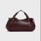 Womens Vintage Handbag Solid Color Tote Shoulder Bag Luxury Everyday Style 4