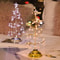 LED Christmas Tree Table Lamp Battery Power Modern Crystal Desk Light 1