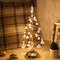 LED Christmas Tree Table Lamp Battery Power Modern Crystal Desk Light 6