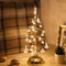 LED Christmas Tree Table Lamp Battery Power Modern Crystal Desk Light 6