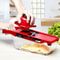 Vegetable Cutter With Steel Blade Slicer Potato Peeler Carrot Cheese Grater Kitchen Accessories 1