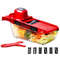 Vegetable Cutter With Steel Blade Slicer Potato Peeler Carrot Cheese Grater Kitchen Accessories 6