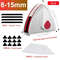 Magnetic Window Cleaner Brush Double Side Automatic Water Discharge Wiper Glass Window Cleaning Too 9