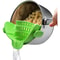 Universal ClipOn Silicone Pot Pan Strainer HeatResistant Pasta Vegetable Drain Tool 9