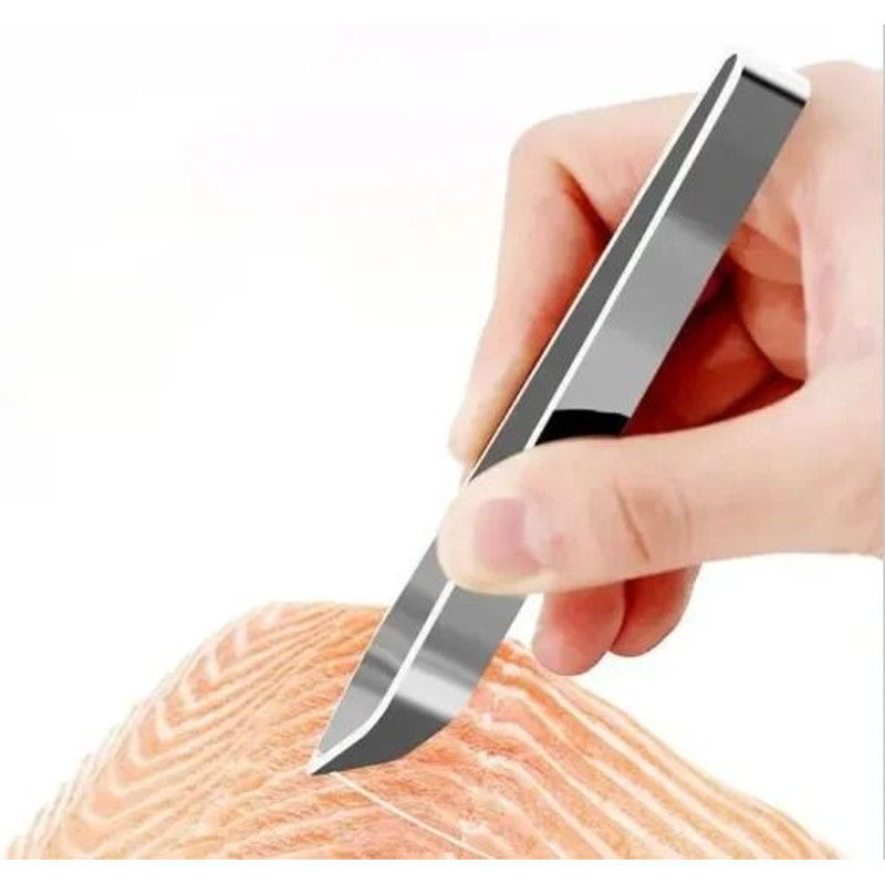 Stainless Steel Fish Bone Tweezers Pincer Puller Remover Tongs Kitchen Gadget 8