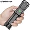 Rechargeable USB Waterproof Zoom Tactical Flashlight 100000 Lumen For Fishing Hunting Camping 0