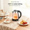Smart Electric Kettle Stainless Steel Portable Water Kettle 1500W 2L 4