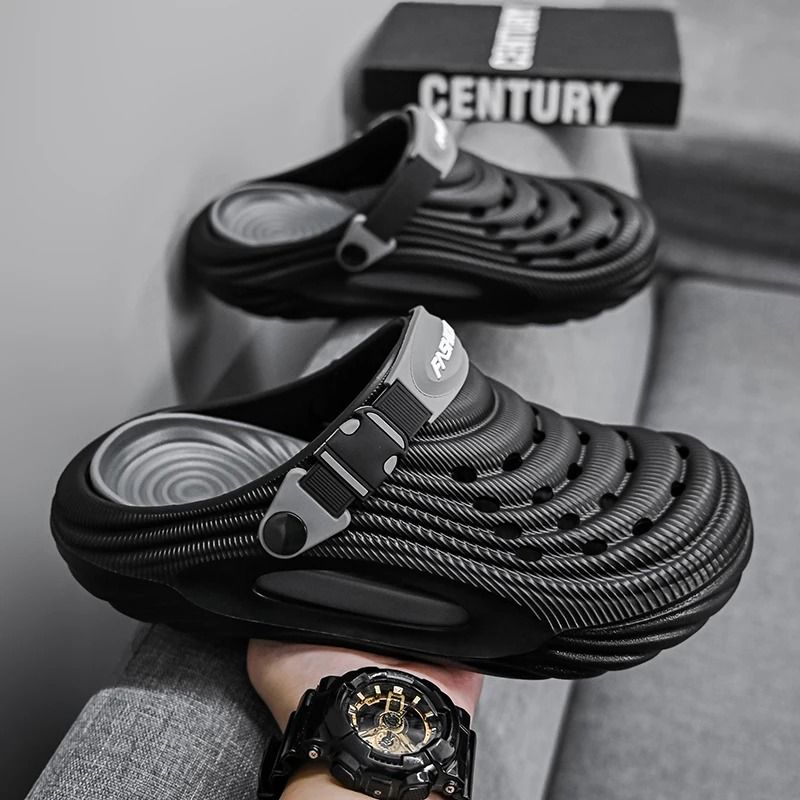 Unisex Summer Slippers Men Clogs Platform Women Beach Sandals Outdoor Casual NonSlip Footwear 0