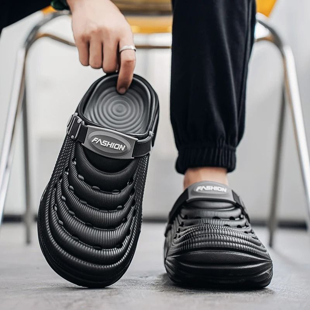 Unisex Summer Slippers Men Clogs Platform Women Beach Sandals Outdoor Casual NonSlip Footwear 2