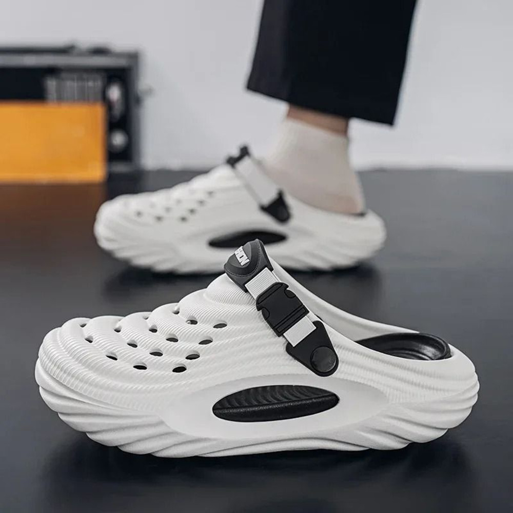Unisex Summer Slippers Men Clogs Platform Women Beach Sandals Outdoor Casual NonSlip Footwear 6