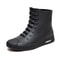 Rain Boots For Men Women Mid Calf Waterproof Winter Lined Outdoor Anti Slip Shoes 9