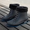 Rain Boots For Men Women Mid Calf Waterproof Winter Lined Outdoor Anti Slip Shoes 14
