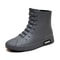 Rain Boots For Men Women Mid Calf Waterproof Winter Lined Outdoor Anti Slip Shoes 8