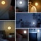 LED Motion Sensor Night Light USB Rechargeable Bedside Lamp 5
