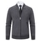 Men Stand Collar Thick Warm Cardigan Sweater Winter Casual Coat 9