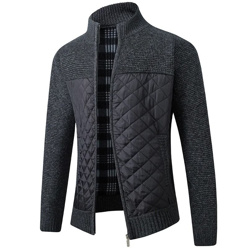 Knitted Cardigan Coat Autumn Winter Korean Slim Fit Trendy Sweater 0