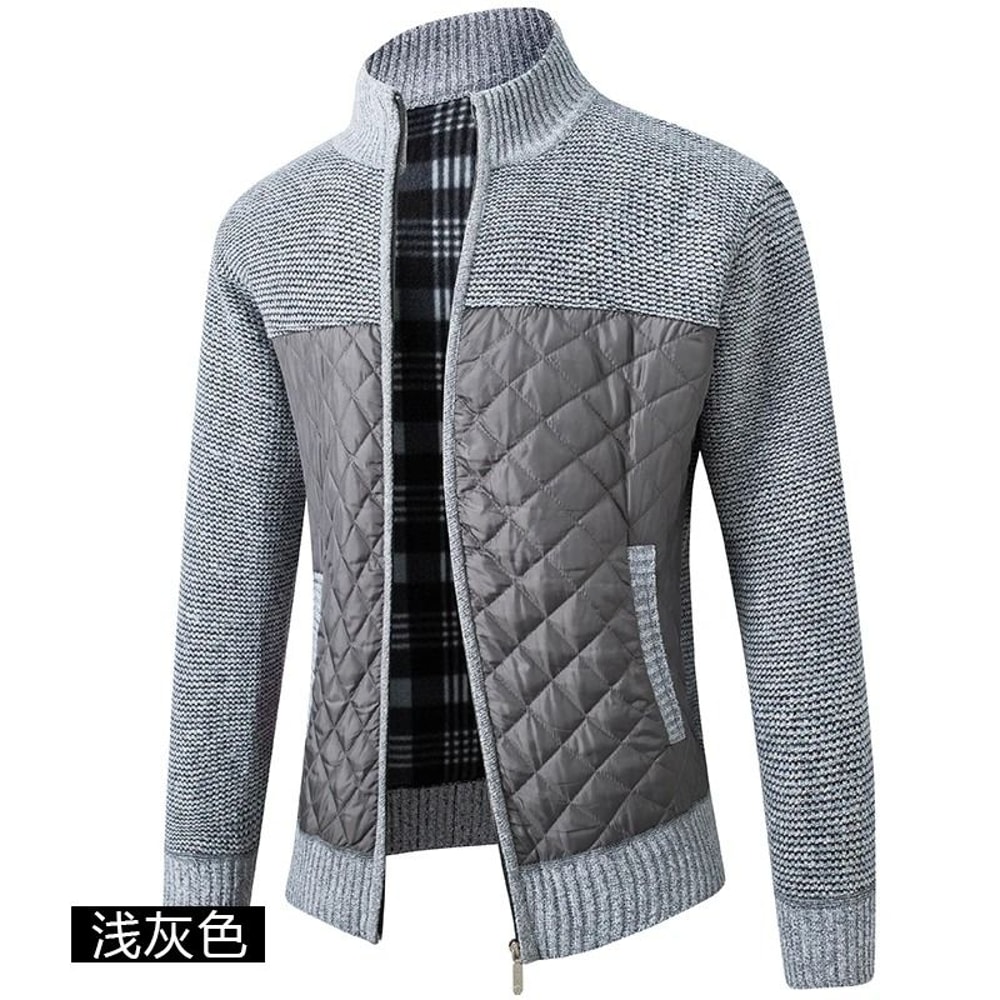 Knitted Cardigan Coat Autumn Winter Korean Slim Fit Trendy Sweater 9