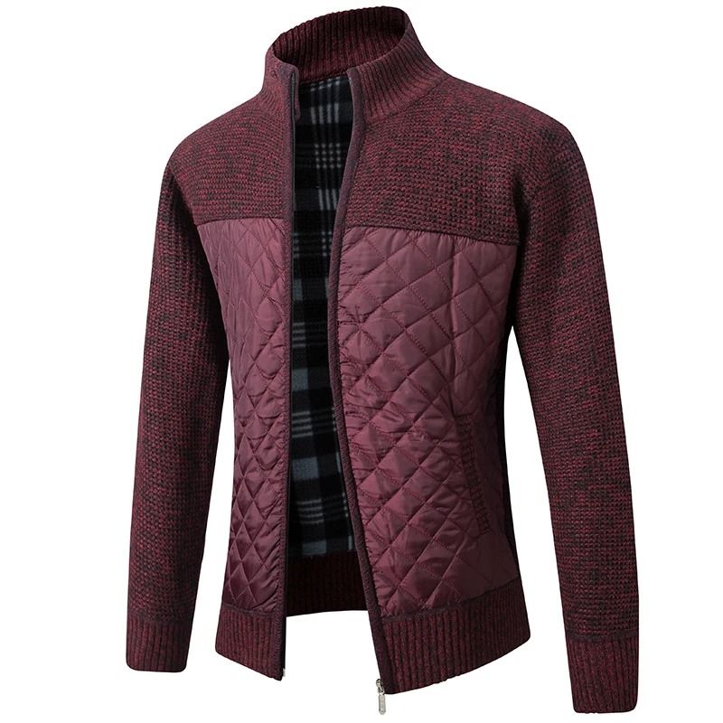 Knitted Cardigan Coat Autumn Winter Korean Slim Fit Trendy Sweater 1