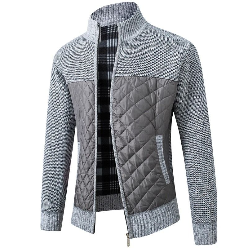 Knitted Cardigan Coat Autumn Winter Korean Slim Fit Trendy Sweater 3