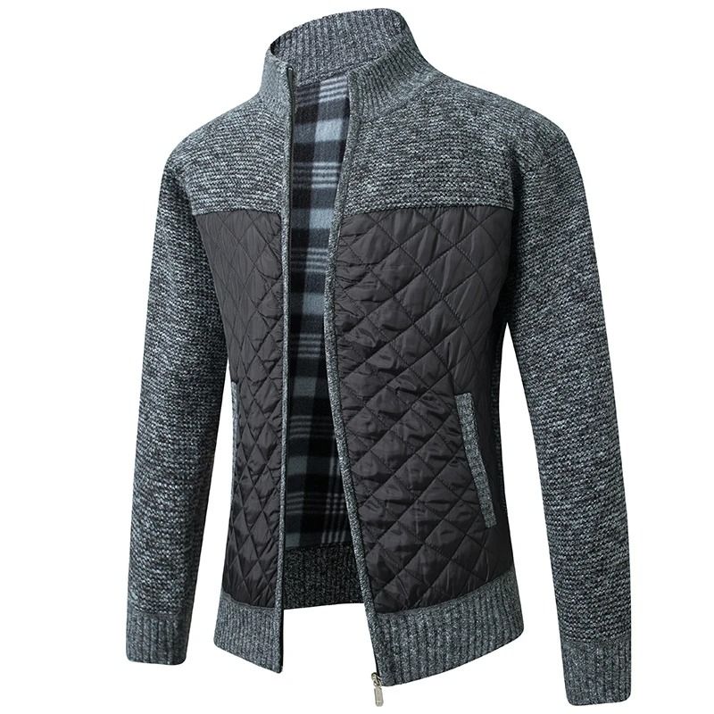 Knitted Cardigan Coat Autumn Winter Korean Slim Fit Trendy Sweater 4