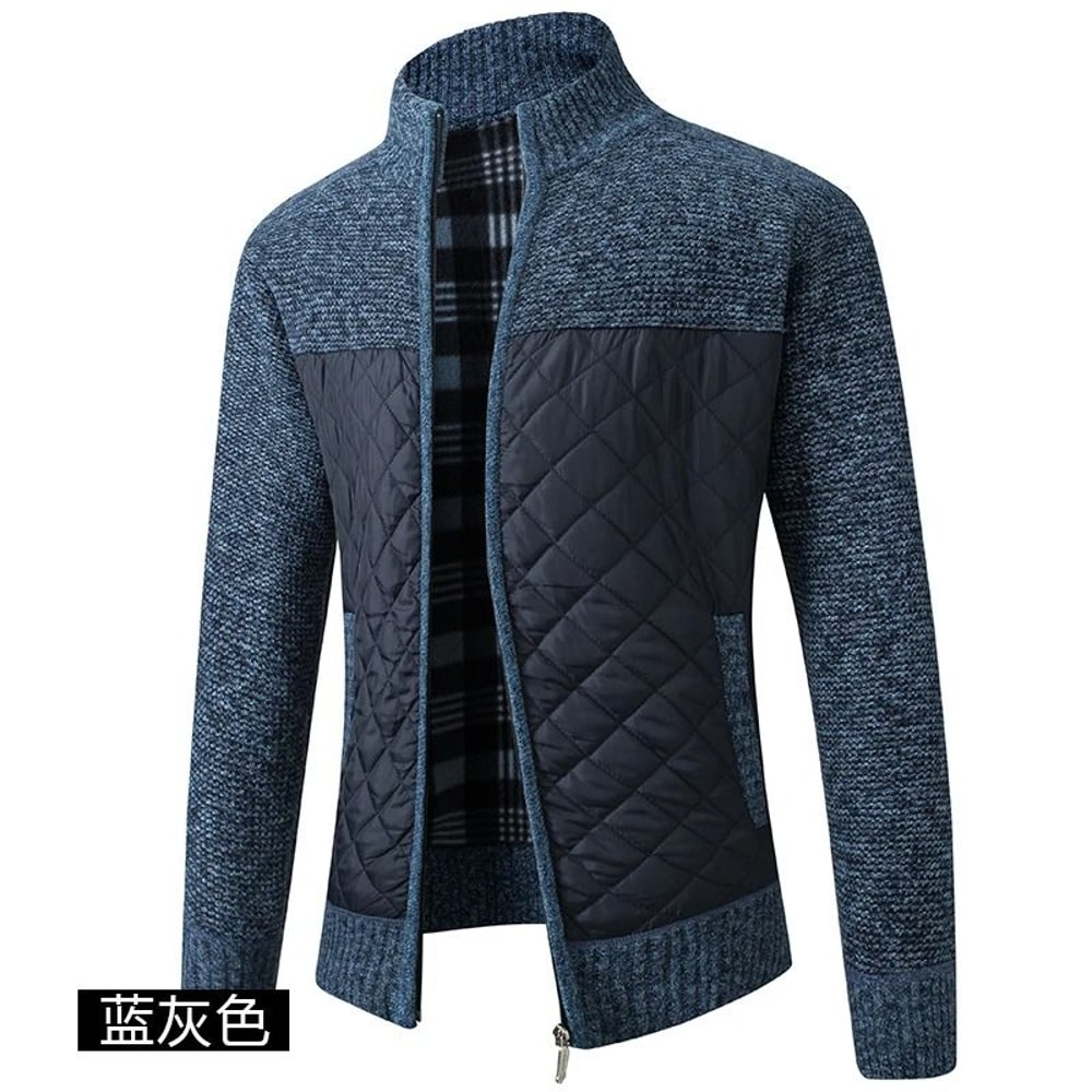 Knitted Cardigan Coat Autumn Winter Korean Slim Fit Trendy Sweater 6