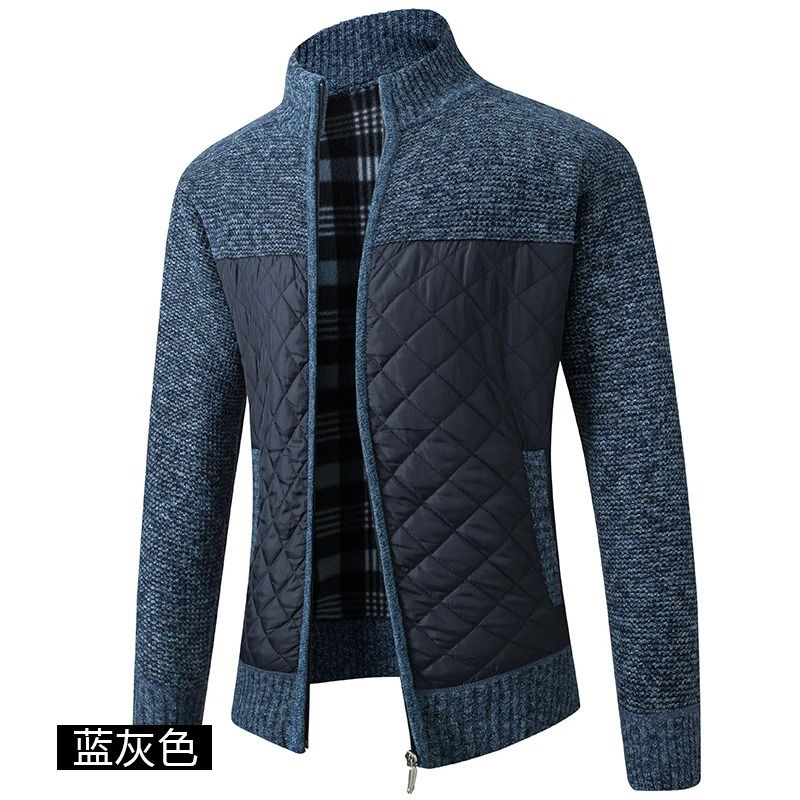 Knitted Cardigan Coat Autumn Winter Korean Slim Fit Trendy Sweater 6