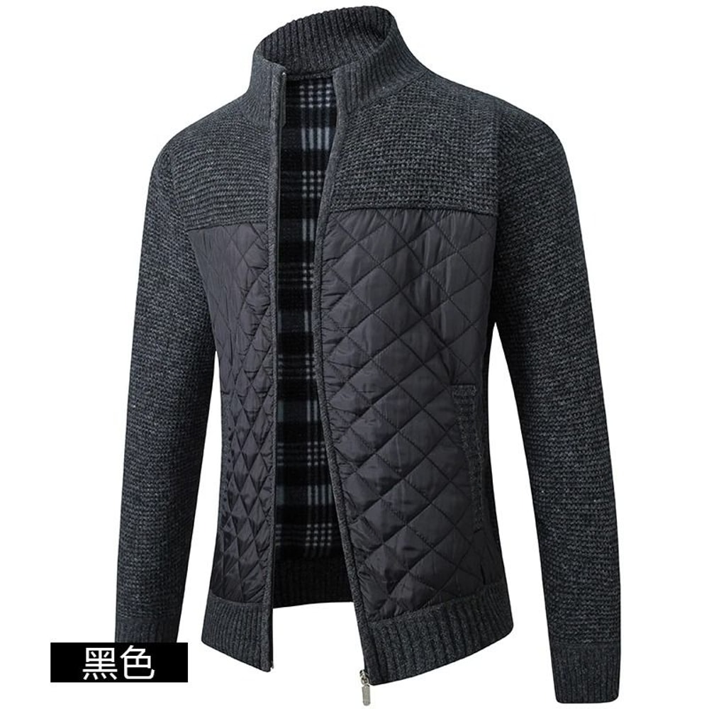 Knitted Cardigan Coat Autumn Winter Korean Slim Fit Trendy Sweater 7